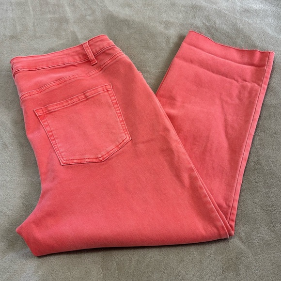 M Jeans by Maurices Plus Size Coral Ankle Jeans - Picture 1 of 13